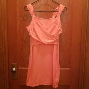 Coral summer dress